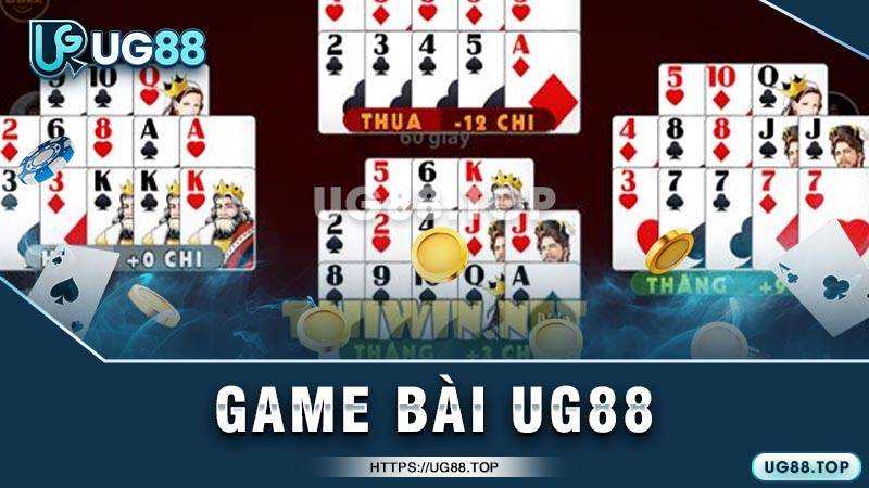 Các sảnh chơi game bài tại UG88 Các sảnh chơi game bài tại UG88